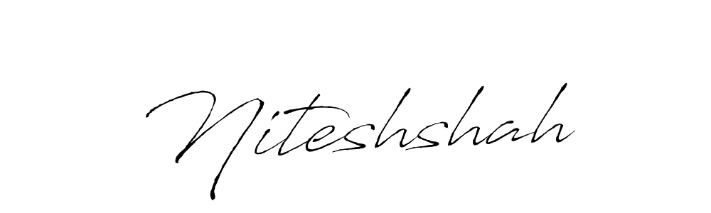 Also You can easily find your signature by using the search form. We will create Niteshshah name handwritten signature images for you free of cost using Antro_Vectra sign style. Niteshshah signature style 6 images and pictures png