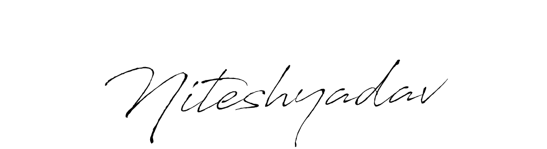 Make a beautiful signature design for name Niteshyadav. Use this online signature maker to create a handwritten signature for free. Niteshyadav signature style 6 images and pictures png