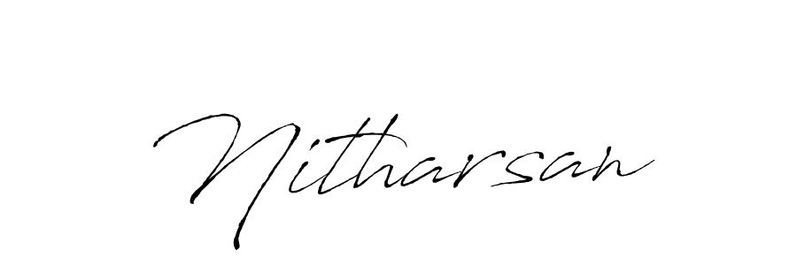 Make a beautiful signature design for name Nitharsan. Use this online signature maker to create a handwritten signature for free. Nitharsan signature style 6 images and pictures png