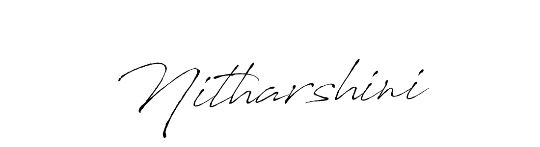 Similarly Antro_Vectra is the best handwritten signature design. Signature creator online .You can use it as an online autograph creator for name Nitharshini. Nitharshini signature style 6 images and pictures png