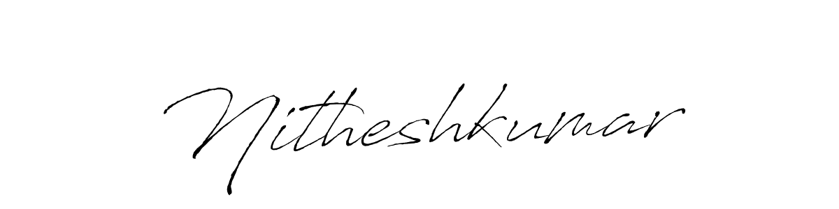 How to Draw Nitheshkumar signature style? Antro_Vectra is a latest design signature styles for name Nitheshkumar. Nitheshkumar signature style 6 images and pictures png