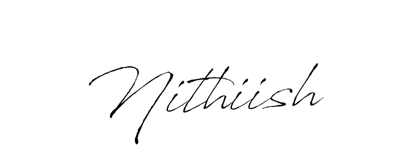 Nithiish stylish signature style. Best Handwritten Sign (Antro_Vectra) for my name. Handwritten Signature Collection Ideas for my name Nithiish. Nithiish signature style 6 images and pictures png