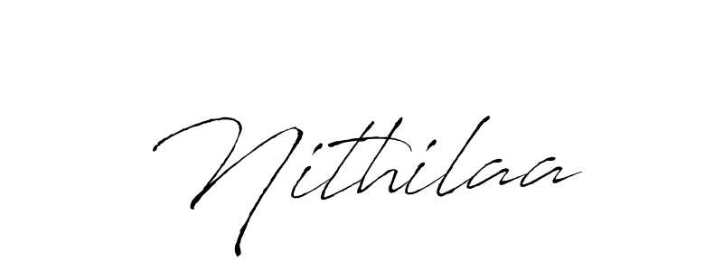 Also we have Nithilaa name is the best signature style. Create professional handwritten signature collection using Antro_Vectra autograph style. Nithilaa signature style 6 images and pictures png