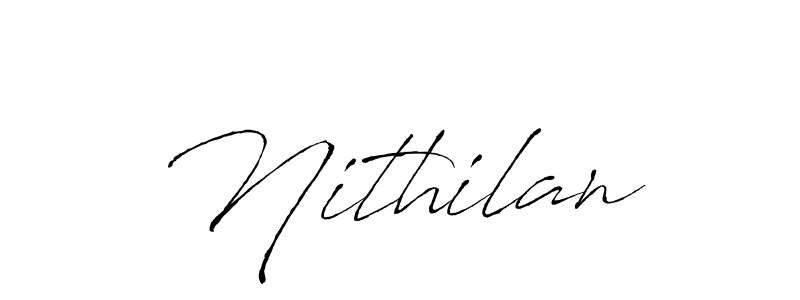 Similarly Antro_Vectra is the best handwritten signature design. Signature creator online .You can use it as an online autograph creator for name Nithilan. Nithilan signature style 6 images and pictures png