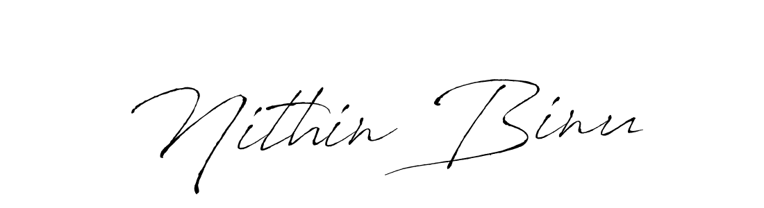 Here are the top 10 professional signature styles for the name Nithin Binu. These are the best autograph styles you can use for your name. Nithin Binu signature style 6 images and pictures png