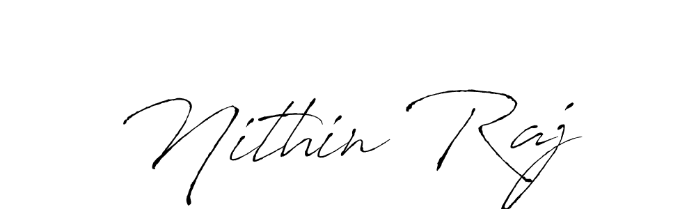 Similarly Antro_Vectra is the best handwritten signature design. Signature creator online .You can use it as an online autograph creator for name Nithin Raj. Nithin Raj signature style 6 images and pictures png