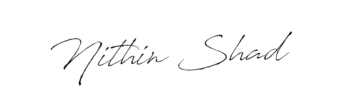 You can use this online signature creator to create a handwritten signature for the name Nithin Shad. This is the best online autograph maker. Nithin Shad signature style 6 images and pictures png