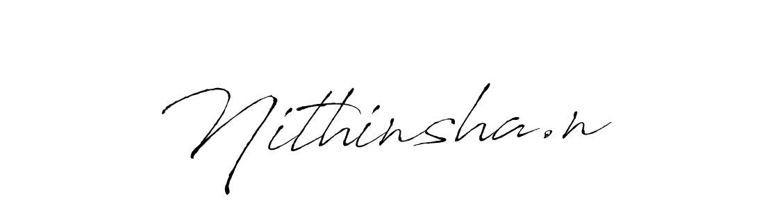 if you are searching for the best signature style for your name Nithinsha.n. so please give up your signature search. here we have designed multiple signature styles  using Antro_Vectra. Nithinsha.n signature style 6 images and pictures png