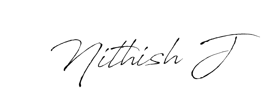 Also You can easily find your signature by using the search form. We will create Nithish J name handwritten signature images for you free of cost using Antro_Vectra sign style. Nithish J signature style 6 images and pictures png