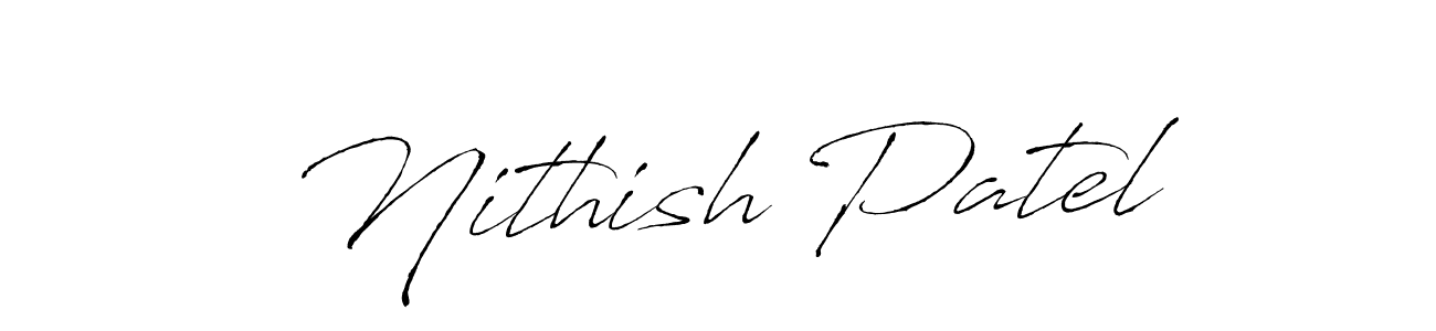 Once you've used our free online signature maker to create your best signature Antro_Vectra style, it's time to enjoy all of the benefits that Nithish Patel name signing documents. Nithish Patel signature style 6 images and pictures png