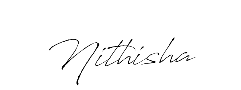 if you are searching for the best signature style for your name Nithisha. so please give up your signature search. here we have designed multiple signature styles  using Antro_Vectra. Nithisha signature style 6 images and pictures png