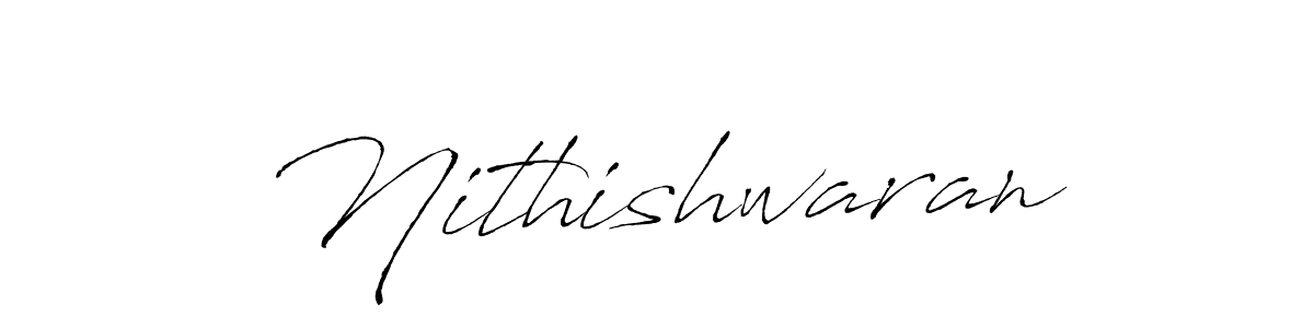 Make a beautiful signature design for name Nithishwaran. Use this online signature maker to create a handwritten signature for free. Nithishwaran signature style 6 images and pictures png