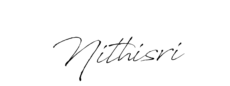 Make a beautiful signature design for name Nithisri. With this signature (Antro_Vectra) style, you can create a handwritten signature for free. Nithisri signature style 6 images and pictures png