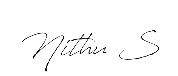 Make a short Nithu S signature style. Manage your documents anywhere anytime using Antro_Vectra. Create and add eSignatures, submit forms, share and send files easily. Nithu S signature style 6 images and pictures png