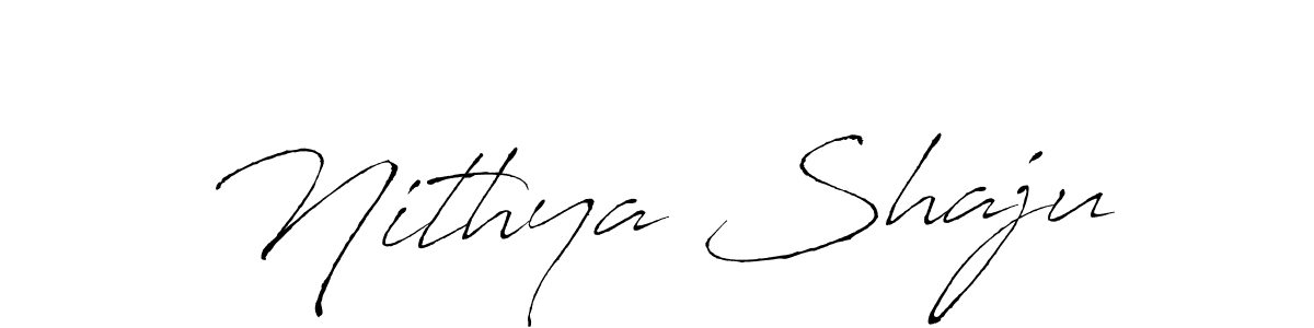 You should practise on your own different ways (Antro_Vectra) to write your name (Nithya Shaju) in signature. don't let someone else do it for you. Nithya Shaju signature style 6 images and pictures png