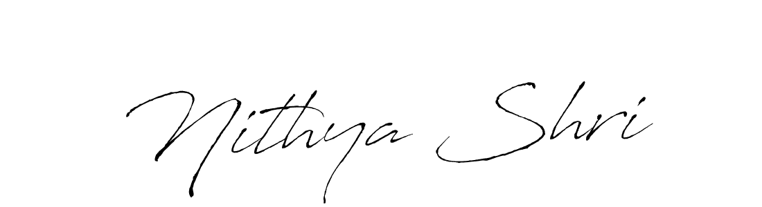 if you are searching for the best signature style for your name Nithya Shri. so please give up your signature search. here we have designed multiple signature styles  using Antro_Vectra. Nithya Shri signature style 6 images and pictures png