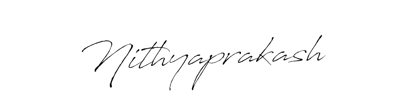 The best way (Antro_Vectra) to make a short signature is to pick only two or three words in your name. The name Nithyaprakash include a total of six letters. For converting this name. Nithyaprakash signature style 6 images and pictures png