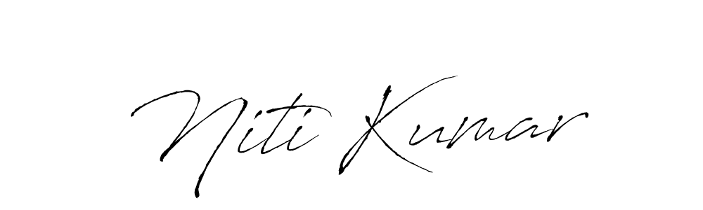 This is the best signature style for the Niti Kumar name. Also you like these signature font (Antro_Vectra). Mix name signature. Niti Kumar signature style 6 images and pictures png
