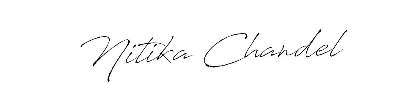 How to Draw Nitika Chandel signature style? Antro_Vectra is a latest design signature styles for name Nitika Chandel. Nitika Chandel signature style 6 images and pictures png