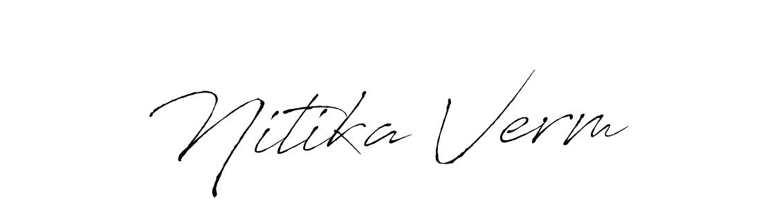 Once you've used our free online signature maker to create your best signature Antro_Vectra style, it's time to enjoy all of the benefits that Nitika Verm name signing documents. Nitika Verm signature style 6 images and pictures png