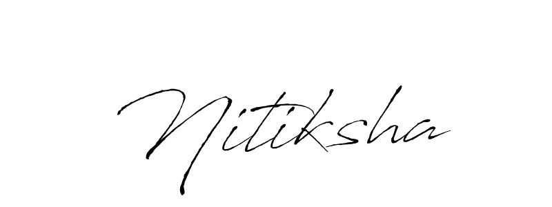 This is the best signature style for the Nitiksha name. Also you like these signature font (Antro_Vectra). Mix name signature. Nitiksha signature style 6 images and pictures png