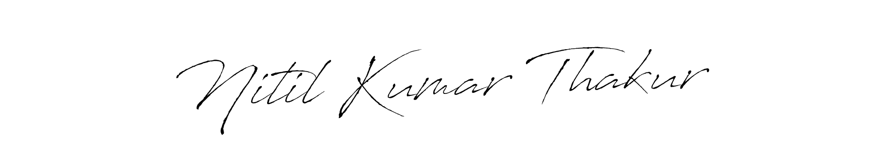 Also You can easily find your signature by using the search form. We will create Nitil Kumar Thakur name handwritten signature images for you free of cost using Antro_Vectra sign style. Nitil Kumar Thakur signature style 6 images and pictures png