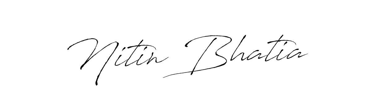 This is the best signature style for the Nitin Bhatia name. Also you like these signature font (Antro_Vectra). Mix name signature. Nitin Bhatia signature style 6 images and pictures png