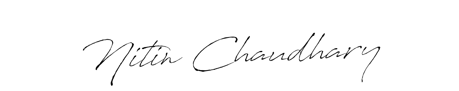 It looks lik you need a new signature style for name Nitin Chaudhary. Design unique handwritten (Antro_Vectra) signature with our free signature maker in just a few clicks. Nitin Chaudhary signature style 6 images and pictures png