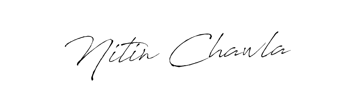 You should practise on your own different ways (Antro_Vectra) to write your name (Nitin Chawla) in signature. don't let someone else do it for you. Nitin Chawla signature style 6 images and pictures png