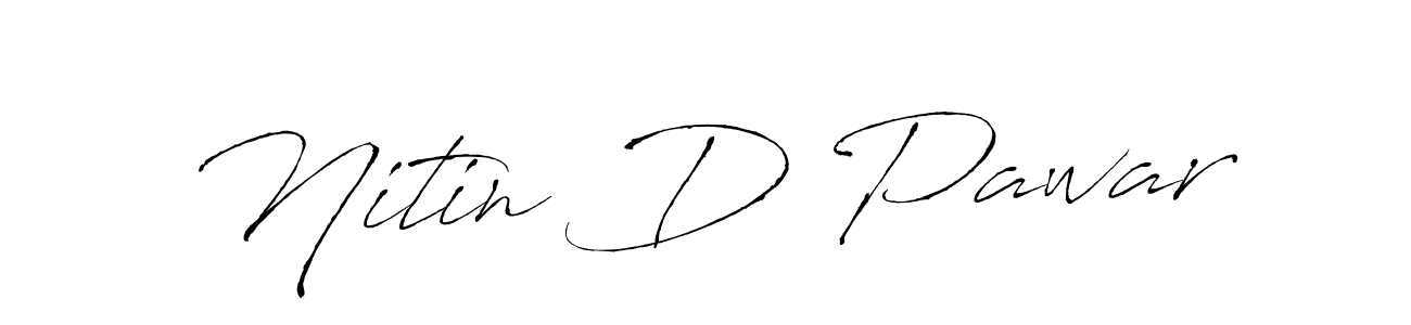You should practise on your own different ways (Antro_Vectra) to write your name (Nitin D Pawar) in signature. don't let someone else do it for you. Nitin D Pawar signature style 6 images and pictures png