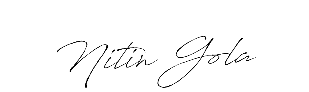 See photos of Nitin Gola official signature by Spectra . Check more albums & portfolios. Read reviews & check more about Antro_Vectra font. Nitin Gola signature style 6 images and pictures png