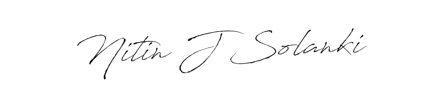 The best way (Antro_Vectra) to make a short signature is to pick only two or three words in your name. The name Nitin J Solanki include a total of six letters. For converting this name. Nitin J Solanki signature style 6 images and pictures png