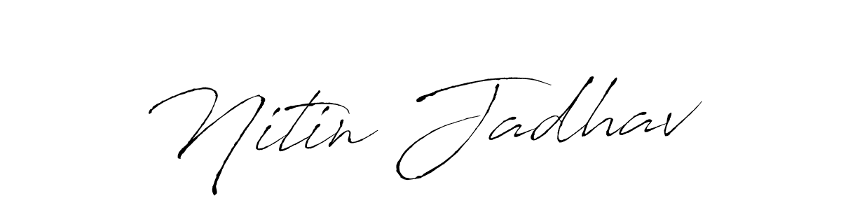 Make a beautiful signature design for name Nitin Jadhav. Use this online signature maker to create a handwritten signature for free. Nitin Jadhav signature style 6 images and pictures png