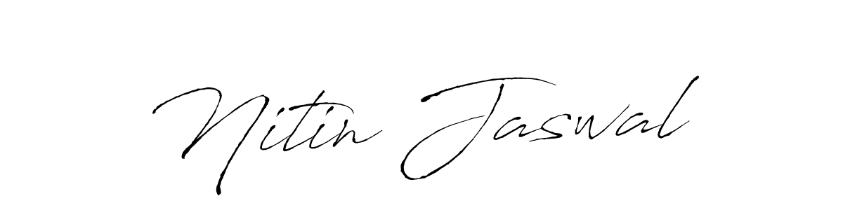 You should practise on your own different ways (Antro_Vectra) to write your name (Nitin Jaswal) in signature. don't let someone else do it for you. Nitin Jaswal signature style 6 images and pictures png