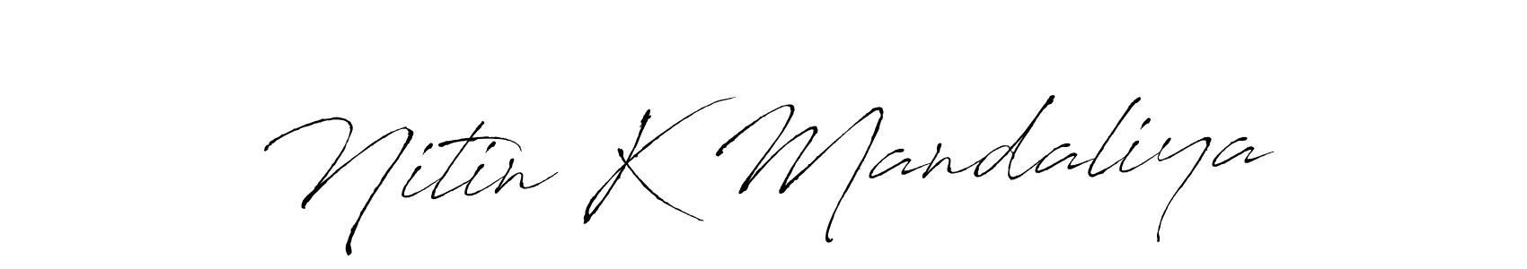 Here are the top 10 professional signature styles for the name Nitin K Mandaliya. These are the best autograph styles you can use for your name. Nitin K Mandaliya signature style 6 images and pictures png