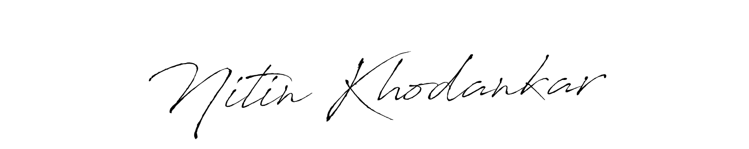 Once you've used our free online signature maker to create your best signature Antro_Vectra style, it's time to enjoy all of the benefits that Nitin Khodankar name signing documents. Nitin Khodankar signature style 6 images and pictures png