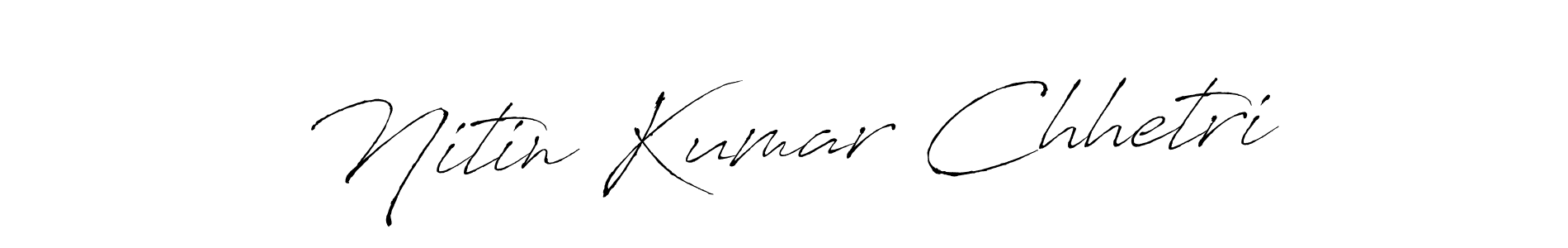 Use a signature maker to create a handwritten signature online. With this signature software, you can design (Antro_Vectra) your own signature for name Nitin Kumar Chhetri. Nitin Kumar Chhetri signature style 6 images and pictures png