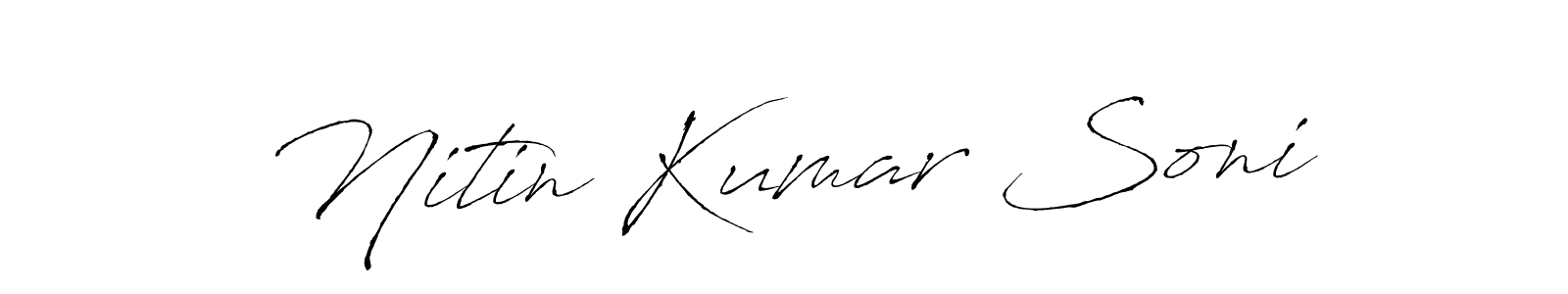 Here are the top 10 professional signature styles for the name Nitin Kumar Soni. These are the best autograph styles you can use for your name. Nitin Kumar Soni signature style 6 images and pictures png