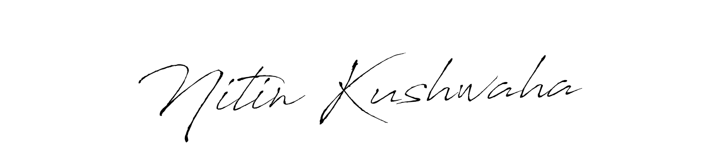 You should practise on your own different ways (Antro_Vectra) to write your name (Nitin Kushwaha) in signature. don't let someone else do it for you. Nitin Kushwaha signature style 6 images and pictures png