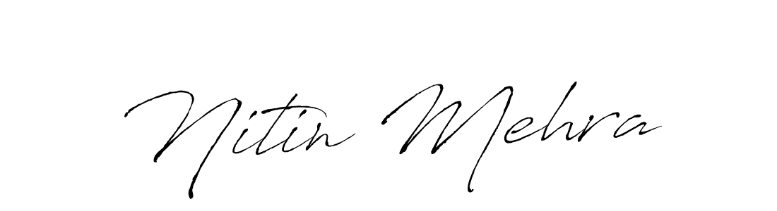 It looks lik you need a new signature style for name Nitin Mehra. Design unique handwritten (Antro_Vectra) signature with our free signature maker in just a few clicks. Nitin Mehra signature style 6 images and pictures png