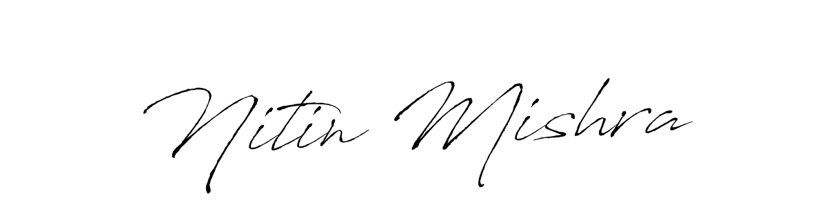 Antro_Vectra is a professional signature style that is perfect for those who want to add a touch of class to their signature. It is also a great choice for those who want to make their signature more unique. Get Nitin Mishra name to fancy signature for free. Nitin Mishra signature style 6 images and pictures png