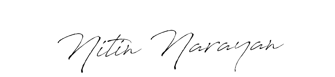Make a short Nitin Narayan signature style. Manage your documents anywhere anytime using Antro_Vectra. Create and add eSignatures, submit forms, share and send files easily. Nitin Narayan signature style 6 images and pictures png