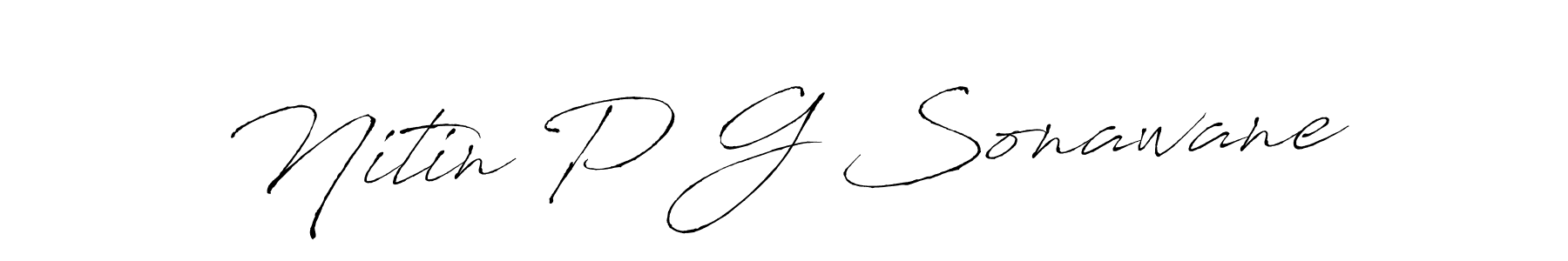 It looks lik you need a new signature style for name Nitin P G Sonawane. Design unique handwritten (Antro_Vectra) signature with our free signature maker in just a few clicks. Nitin P G Sonawane signature style 6 images and pictures png