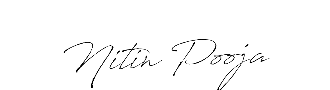 Similarly Antro_Vectra is the best handwritten signature design. Signature creator online .You can use it as an online autograph creator for name Nitin Pooja. Nitin Pooja signature style 6 images and pictures png