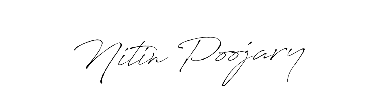 You can use this online signature creator to create a handwritten signature for the name Nitin Poojary. This is the best online autograph maker. Nitin Poojary signature style 6 images and pictures png