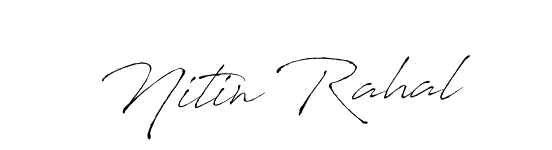 How to Draw Nitin Rahal signature style? Antro_Vectra is a latest design signature styles for name Nitin Rahal. Nitin Rahal signature style 6 images and pictures png