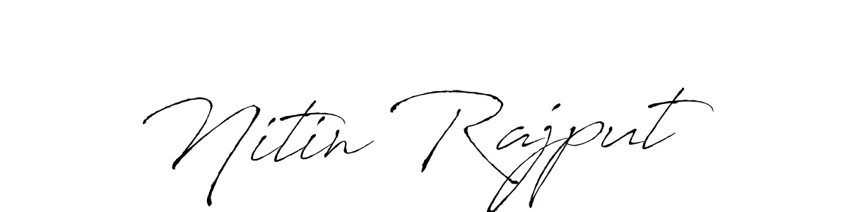 It looks lik you need a new signature style for name Nitin Rajput. Design unique handwritten (Antro_Vectra) signature with our free signature maker in just a few clicks. Nitin Rajput signature style 6 images and pictures png