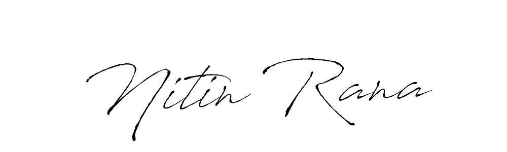 You can use this online signature creator to create a handwritten signature for the name Nitin Rana. This is the best online autograph maker. Nitin Rana signature style 6 images and pictures png