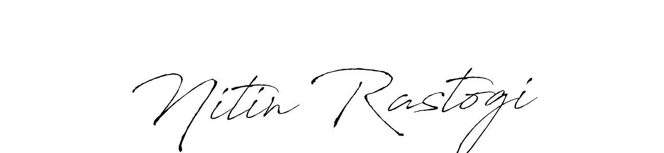 Use a signature maker to create a handwritten signature online. With this signature software, you can design (Antro_Vectra) your own signature for name Nitin Rastogi. Nitin Rastogi signature style 6 images and pictures png