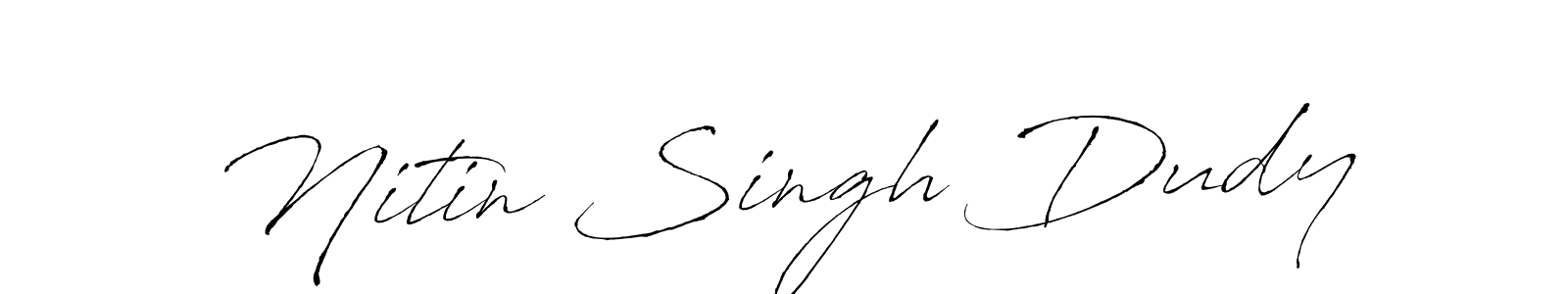 Once you've used our free online signature maker to create your best signature Antro_Vectra style, it's time to enjoy all of the benefits that Nitin Singh Dudy name signing documents. Nitin Singh Dudy signature style 6 images and pictures png